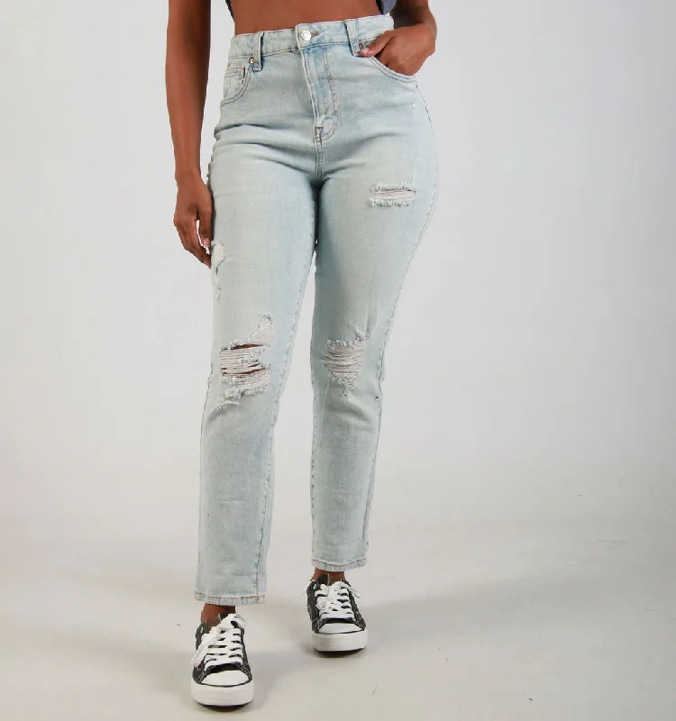 Women's winter - warm fleece - lined pants Bootcut women jeans to complement various shoe styles ACID WASH DENIM JEANS WITH RIPS – LIGHT BLUE Women's winter - warm fleece - lined pants Bootcut women jeans to complement various shoe styles ACID WASH DENIM JEANS WITH RIPS – LIGHT BLUE