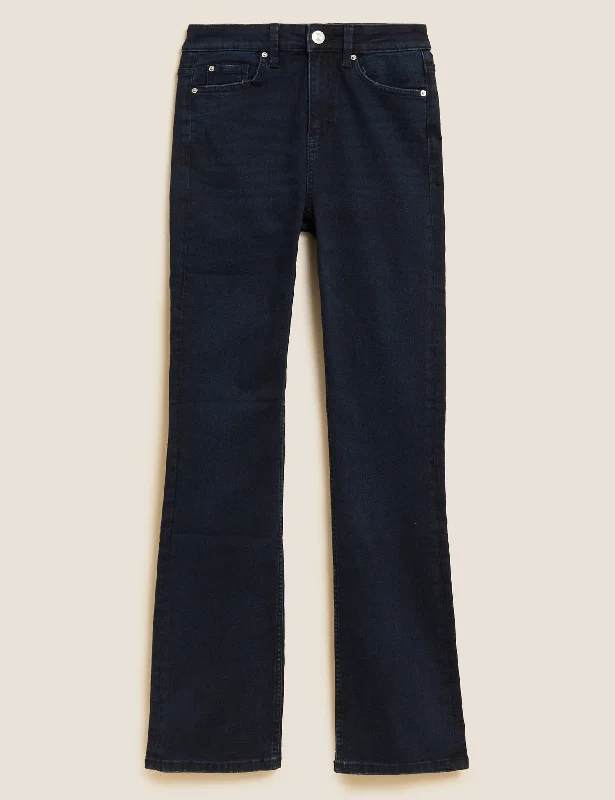 Women's petite - fit skinny pants High - waisted women jeans for a flattering silhouette Eva Bootcut Jeans Women's petite - fit skinny pants High - waisted women jeans for a flattering silhouette Eva Bootcut Jeans