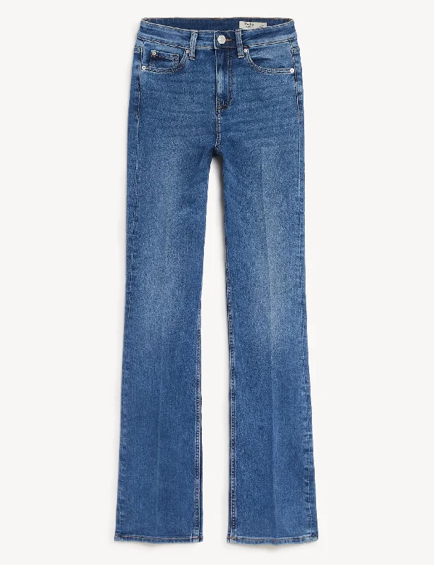 Women's pants for travel Embellished women jeans with studs or rhinestones for a glamorous touch Eva Bootcut Jeans Women's pants for travel Embellished women jeans with studs or rhinestones for a glamorous touch Eva Bootcut Jeans