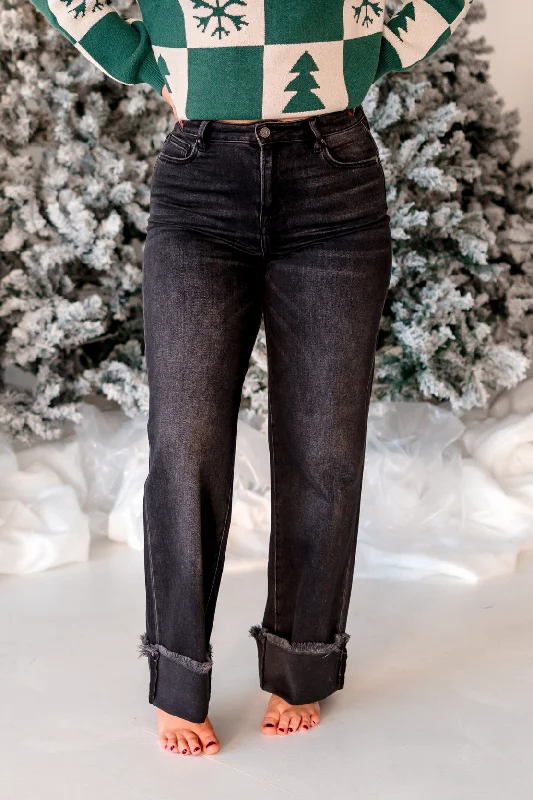 Women's denim shorts - style pants Light - wash women jeans for a fresh and summery appearance Logan High Rise Cuffed Dad Jean | Charcoal Women's denim shorts - style pants Light - wash women jeans for a fresh and summery appearance Logan High Rise Cuffed Dad Jean | Charcoal