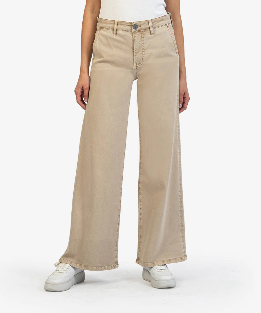 Women's long - length casual pants Straight - leg women jeans with a classic and timeless appeal Jean High Rise Fab Ab Wide Leg Women's long - length casual pants Straight - leg women jeans with a classic and timeless appeal Jean High Rise Fab Ab Wide Leg