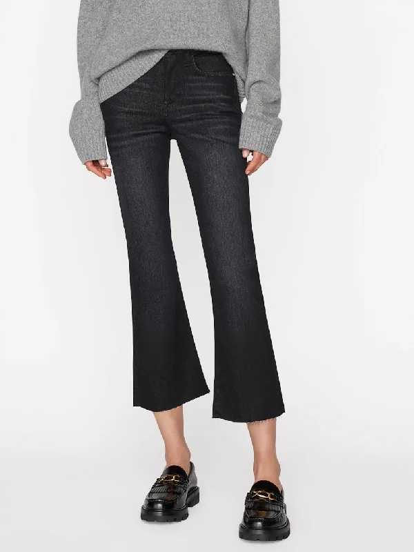 Women's denim shorts - style pants Light - wash women jeans for a fresh and summery appearance Le Crop Mini Boot Women's denim shorts - style pants Light - wash women jeans for a fresh and summery appearance Le Crop Mini Boot