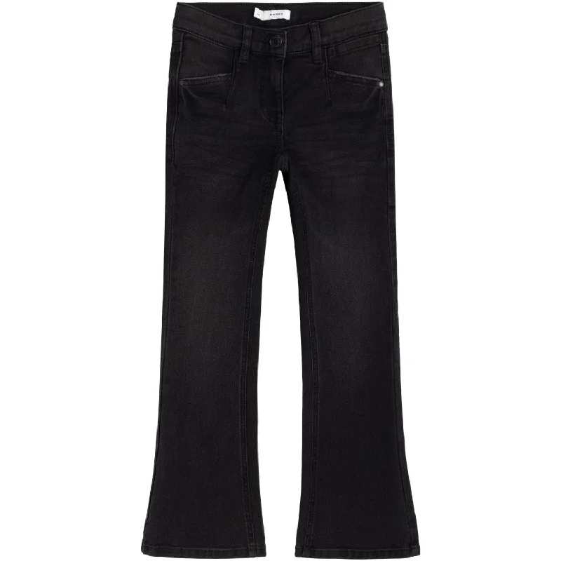 Women's corduroy fall pants Dark - wash women jeans for a sophisticated and slimming effect Name It Black Denim Polly Boot Jeans Women's corduroy fall pants Dark - wash women jeans for a sophisticated and slimming effect Name It Black Denim Polly Boot Jeans