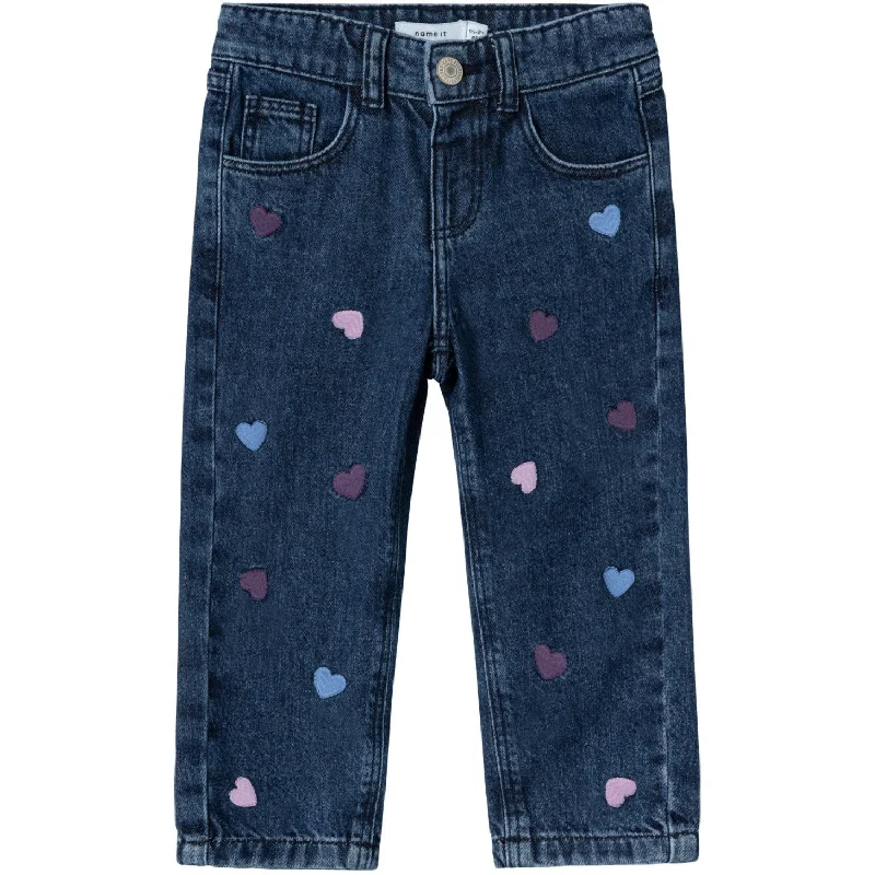 Women's high - waisted yoga pants Skinny women jeans with a form - fitting design Name It Dark Blue Denim Bella Mom Jeans Noos Women's high - waisted yoga pants Skinny women jeans with a form - fitting design Name It Dark Blue Denim Bella Mom Jeans Noos