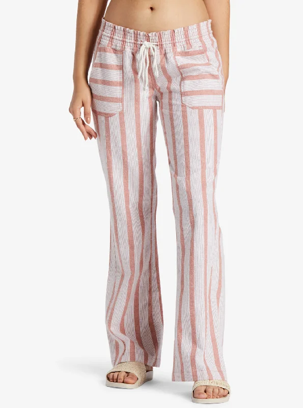 Women's belt - looped work pants Stretch women jeans for enhanced mobility and comfort Oceanside Flared Pants - Cedar Wood Bonzer Bico Stripe Women's belt - looped work pants Stretch women jeans for enhanced mobility and comfort Oceanside Flared Pants - Cedar Wood Bonzer Bico Stripe