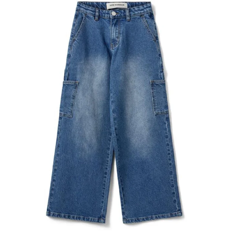 Women's sequined party pants Mom jeans for a nostalgic and casual look Sofie Schnoor Denim Blue Jeans Women's sequined party pants Mom jeans for a nostalgic and casual look Sofie Schnoor Denim Blue Jeans