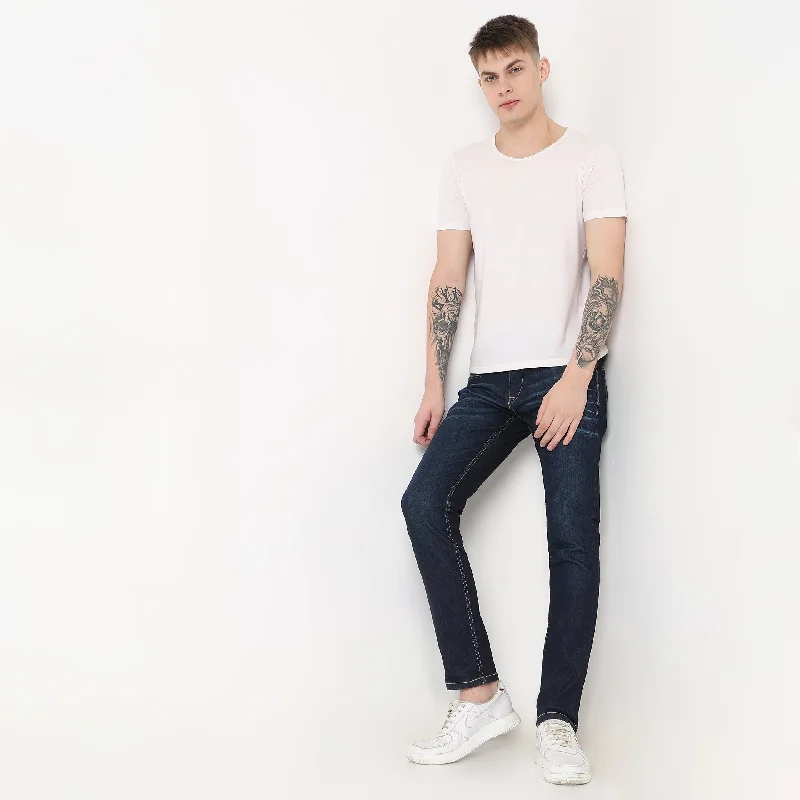 Women's pleated office pants Dark - wash women jeans for a sophisticated and slimming effect Straight Fit Jeans Women's pleated office pants Dark - wash women jeans for a sophisticated and slimming effect Straight Fit Jeans