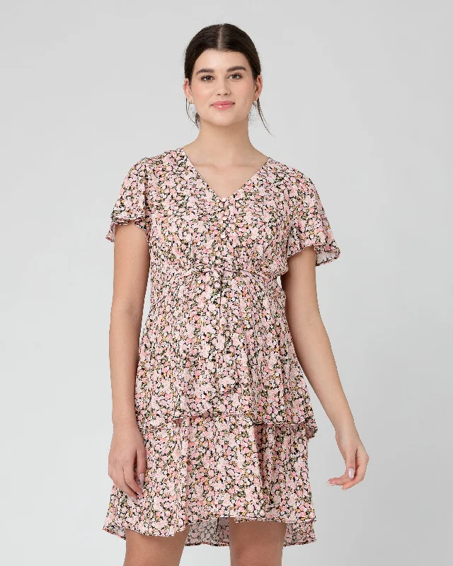 Mini dresses with wrap - around stylesSophia Layered Dress  Black