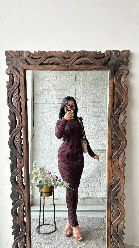 Bodycon dress with a metallic finish​Cute dress 32-34 bust