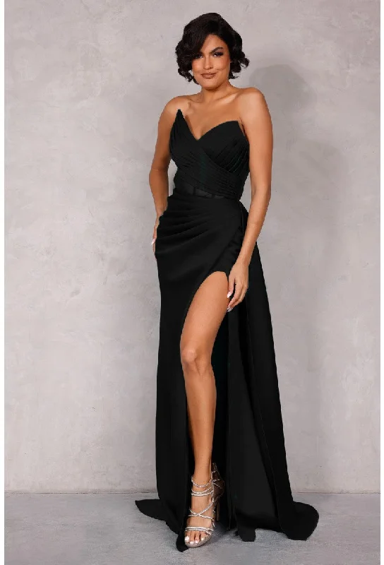 Bodycon dress with a floral print for a feminine touchTerani Couture 2111P4020 Long Strapless Prom Dress Bodycon dress with a floral print for a feminine touchTerani Couture 2111P4020 Long Strapless Prom Dress
