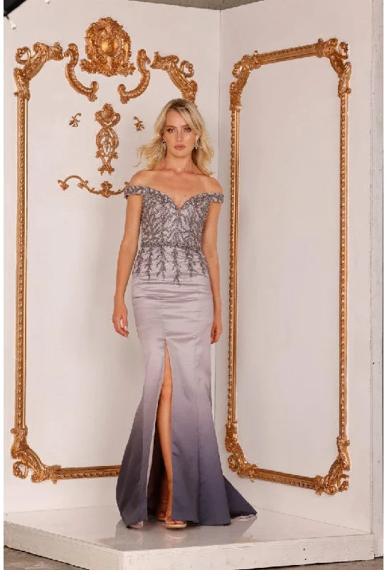 Bodycon dress made of satin for a luxurious feelTerani Couture 2111M5281 Long Formal Fitted Dress Bodycon dress made of satin for a luxurious feelTerani Couture 2111M5281 Long Formal Fitted Dress