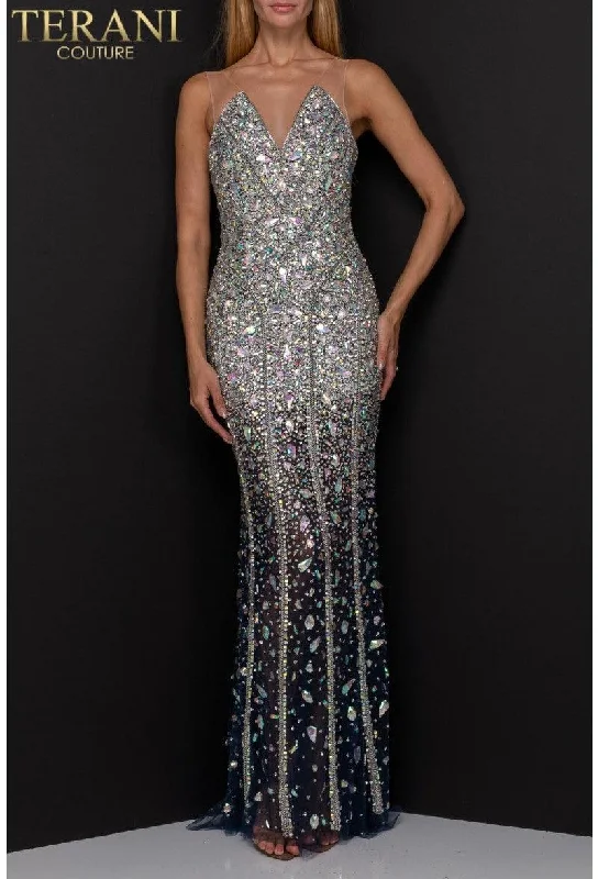 Bodycon dress with a lace - up frontTerani Couture 2017P1470 Sleeveless Long Prom Dress Bodycon dress with a lace - up frontTerani Couture 2017P1470 Sleeveless Long Prom Dress