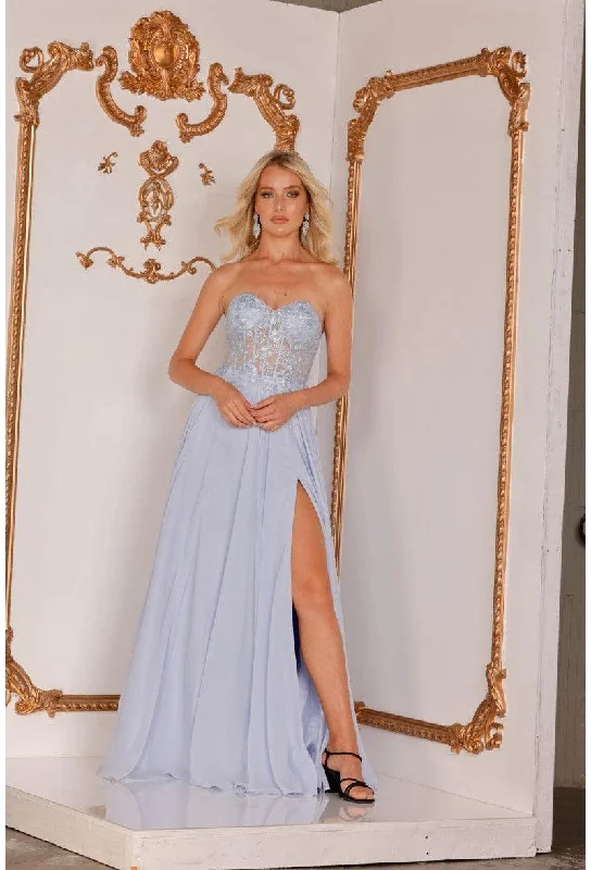 Bodycon dress for a business networking eventTerani Couture 2215P0026 Strapless Long Prom Dress Bodycon dress for a business networking eventTerani Couture 2215P0026 Strapless Long Prom Dress