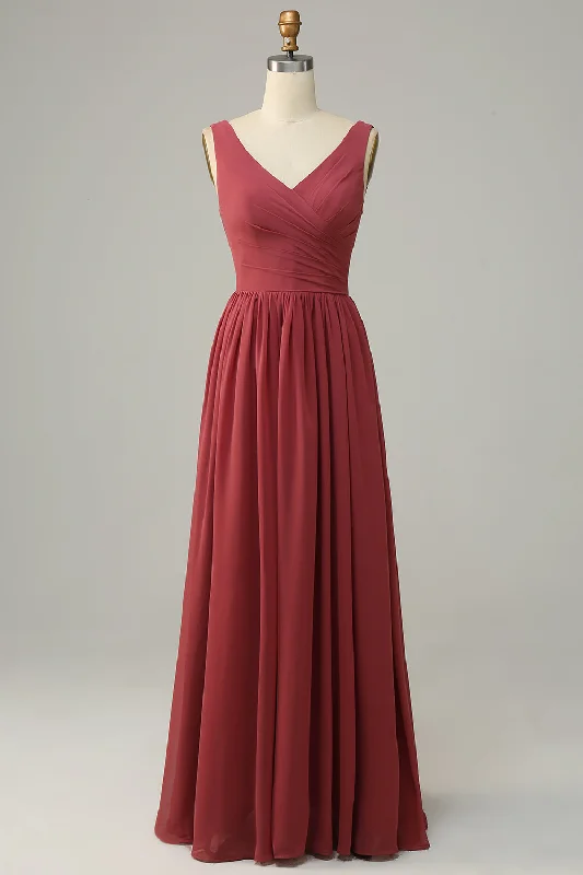 Halter - neck wedding guest dresses with beaded strapsV Neck Open Back Desert Rose Bridesmaid Dress Halter - neck wedding guest dresses with beaded strapsV Neck Open Back Desert Rose Bridesmaid Dress