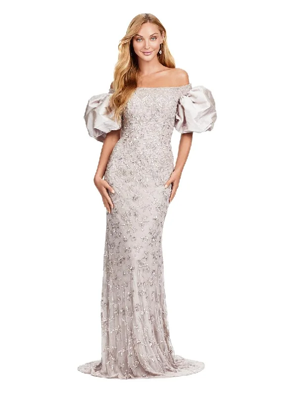 Evening party dresses with a long train for a dramatic entranceASHLEYlauren Dress 11432 Evening party dresses with a long train for a dramatic entranceASHLEYlauren Dress 11432