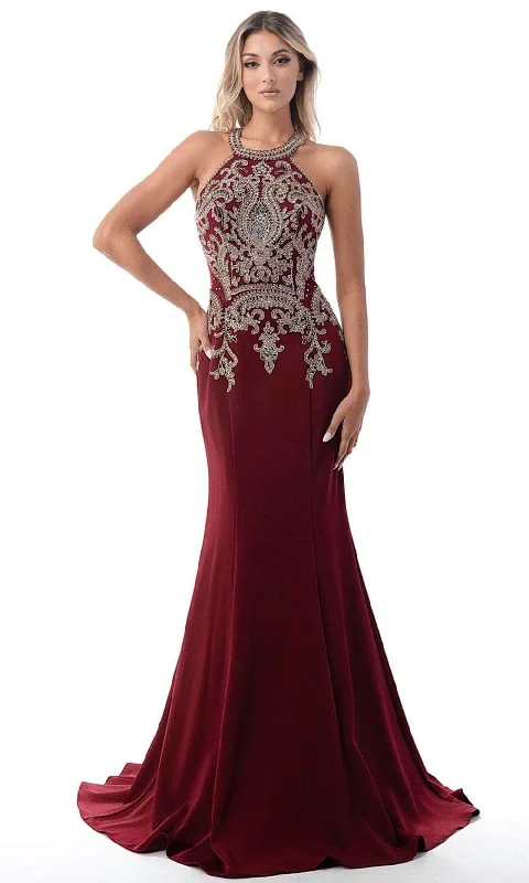 Formal dresses with embroidered panels and tulle overlays for a fairytale promCinderella Divine KV1001 - Sculpted Intricately Embroidered Gown Formal dresses with embroidered panels and tulle overlays for a fairytale promCinderella Divine KV1001 - Sculpted Intricately Embroidered Gown