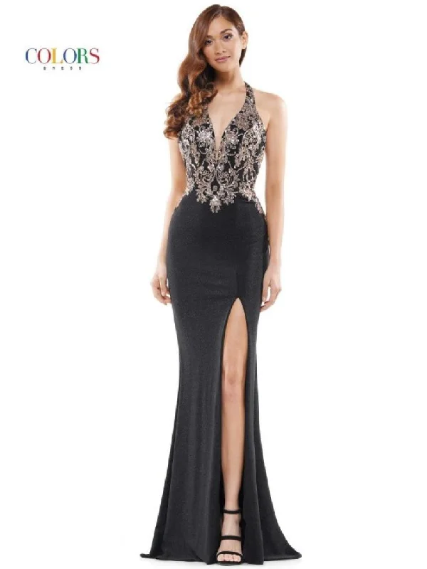 Plus - size bodycon dress for a flattering fitColors G961X Colors Long Formal Fitted Evening Dress Plus - size bodycon dress for a flattering fitColors G961X Colors Long Formal Fitted Evening Dress
