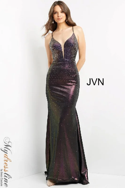 Formal dresses with gathered bodices and wide - leg skirts for a comfortable and stylish silhouetteJovani JVN07212 Formal dresses with gathered bodices and wide - leg skirts for a comfortable and stylish silhouetteJovani JVN07212