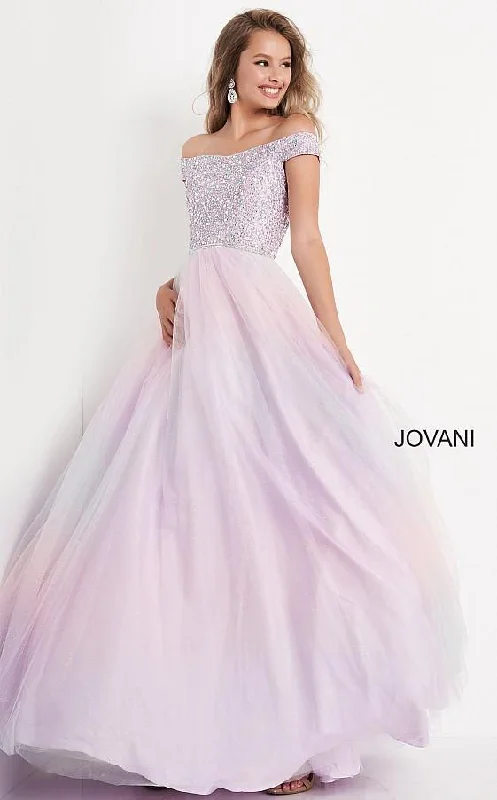 Bodycon dress with a floral print for a feminine touchJovani 05723 Prom Long Off Shoulder Ball Gown K Bodycon dress with a floral print for a feminine touchJovani 05723 Prom Long Off Shoulder Ball Gown K