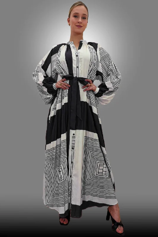 Party dresses with a V - neck design to enhance the necklineLong Sleeve Button Down Wrap Belt Dress Party dresses with a V - neck design to enhance the necklineLong Sleeve Button Down Wrap Belt Dress