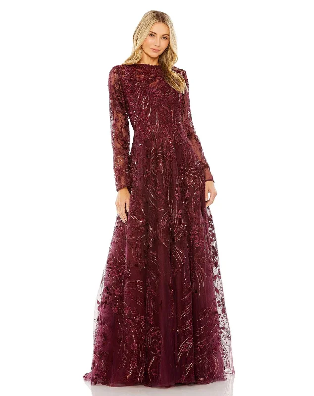 Party dresses with a handkerchief hem for a unique and flowing styleMac Duggal 20479 Long Sleeve A Line Formal Dress Party dresses with a handkerchief hem for a unique and flowing styleMac Duggal 20479 Long Sleeve A Line Formal Dress