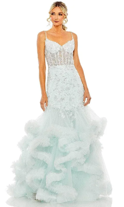 Mac Duggal 20541 - Sleeveless Corset Embellished Ballgown