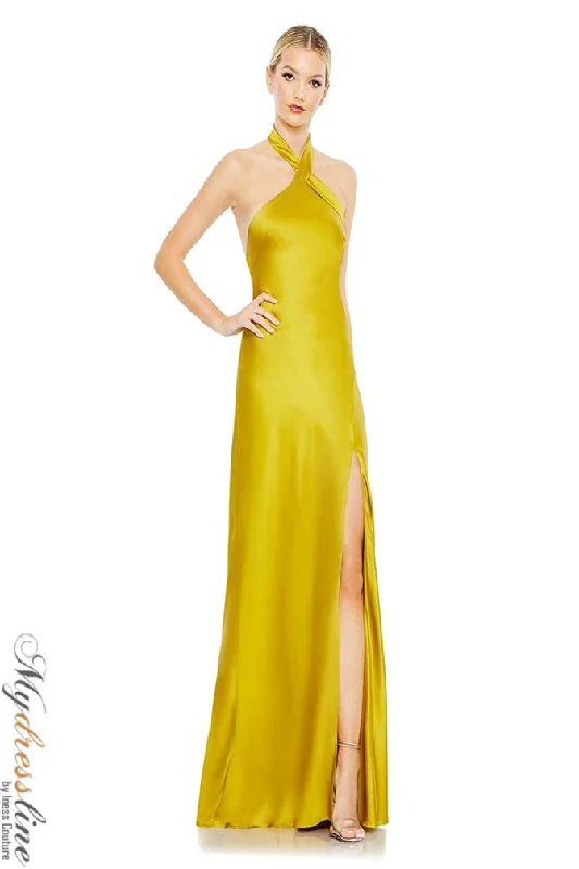 Formal dresses with pleated yokes and button - up fronts for a classic and refined lookMac Duggal 26925 Formal dresses with pleated yokes and button - up fronts for a classic and refined lookMac Duggal 26925