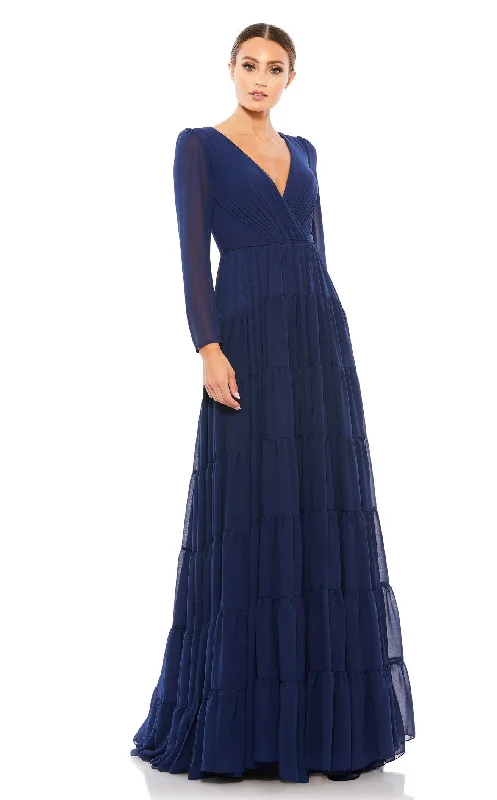 Long - sleeved formal dresses in velvet for a winter formal eventMac Duggal 55311 Dress Long - sleeved formal dresses in velvet for a winter formal eventMac Duggal 55311 Dress