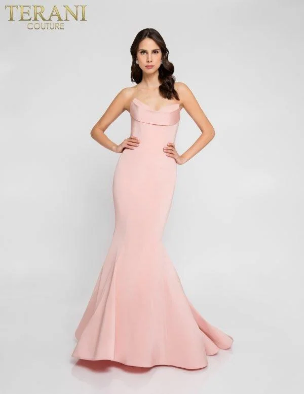 Bodycon dress for a music festival​Terani Couture 1812P5386 Formal Long Prom Dress
