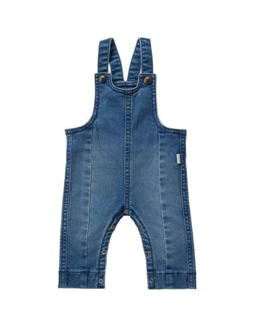 Bacliff Dungarees - Light Aged Blue