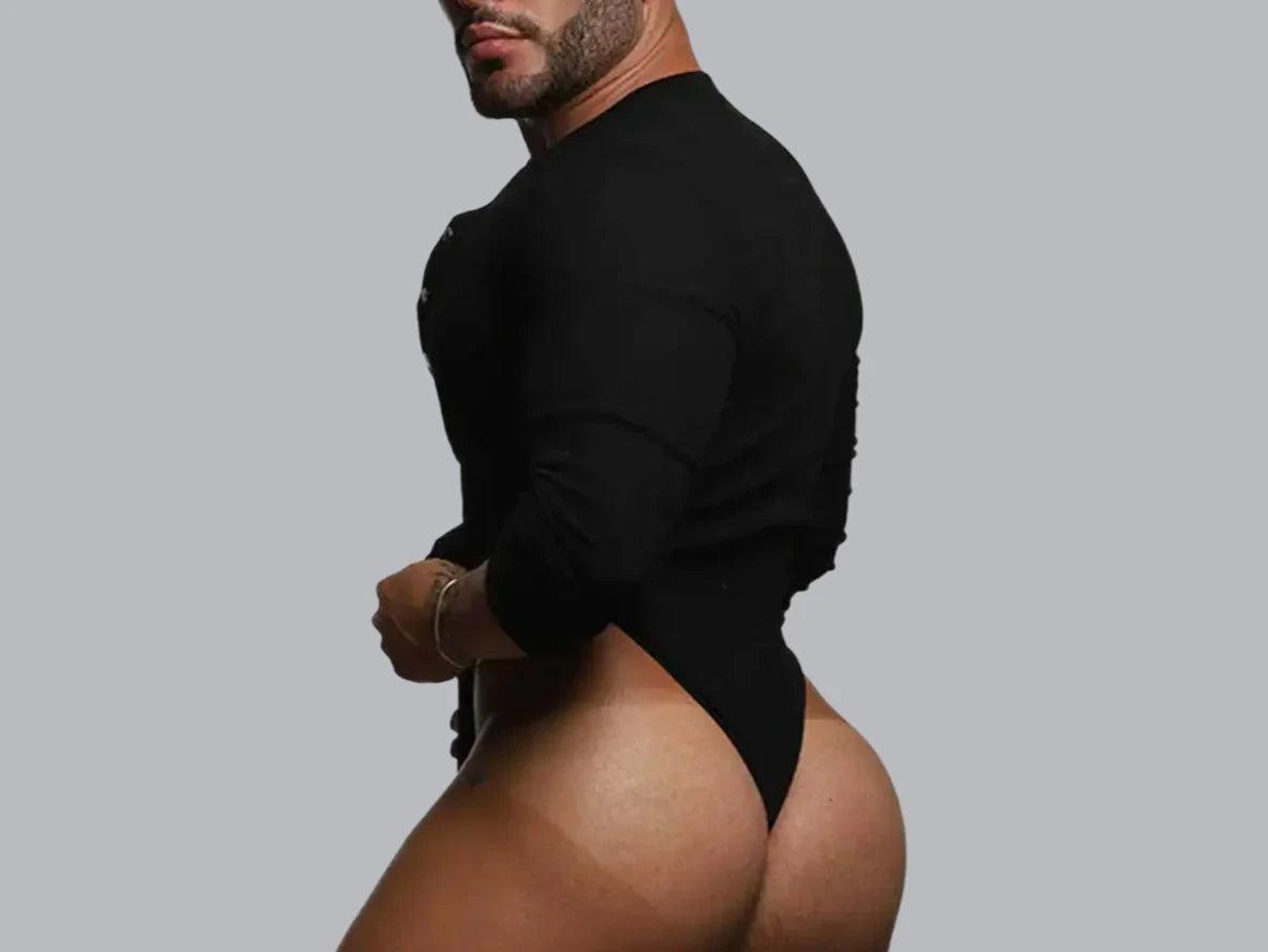 Plus - Size Bodysuits with a Comfortable and Flattering FitGay Bodysuits | Deep V-Neck Long Sleeved Bodysuit Plus - Size Bodysuits with a Comfortable and Flattering FitGay Bodysuits | Deep V-Neck Long Sleeved Bodysuit