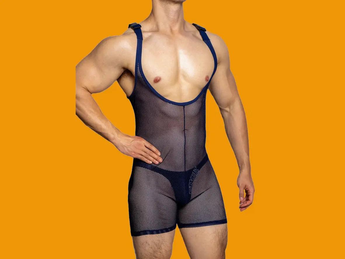 Gay Bodysuits | DESMIIT D.M Collection Mesh Bodysuit