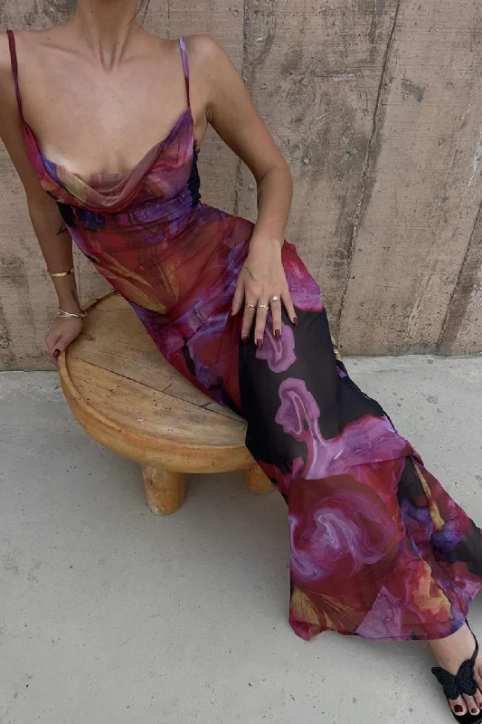 Wrinkle - resistant cover ups for easy travel to beach destinationsDress Rosalia - Aquarelle Wrinkle - resistant cover ups for easy travel to beach destinationsDress Rosalia - Aquarelle