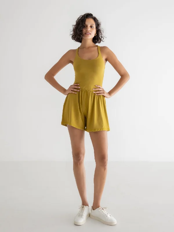 Lila Romper, Chartreuse