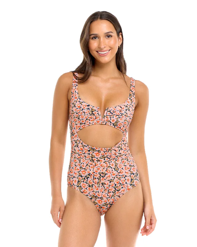 Plus Size Women's Button - Down One - Pieces in Light Blue for a Casual and Comfortable Day OutMademoiselle Eli One-Piece Swimsuit - Multi Plus Size Women's Button - Down One - Pieces in Light Blue for a Casual and Comfortable Day OutMademoiselle Eli One-Piece Swimsuit - Multi