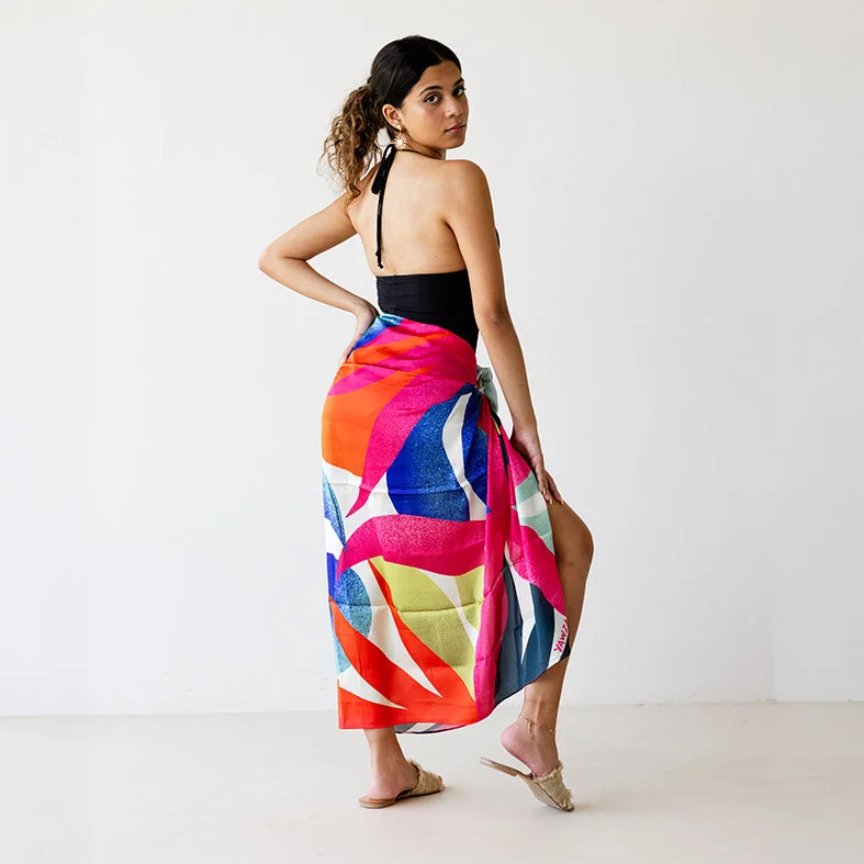 Light - blocking cover ups for privacy on the beachMaui Satin Cover Up