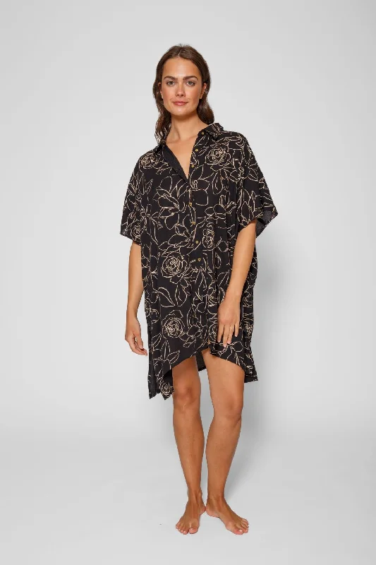 Moisture - wicking cover ups for staying dry during beach activitiesMiami Shine Big Shirt Moisture - wicking cover ups for staying dry during beach activitiesMiami Shine Big Shirt
