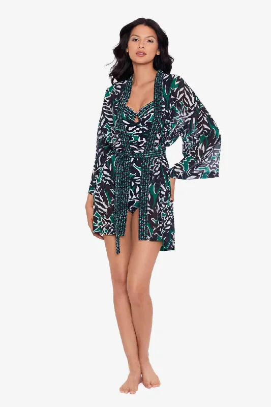 Poncho - style cover ups for a cozy and fashionable beach accessoryPalma Verde Kimono Swim Cover Up Poncho - style cover ups for a cozy and fashionable beach accessoryPalma Verde Kimono Swim Cover Up
