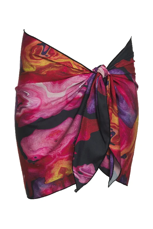 Poncho - style cover ups for a cozy and fashionable beach accessoryPareo Daybreak - Aquarelle Poncho - style cover ups for a cozy and fashionable beach accessoryPareo Daybreak - Aquarelle