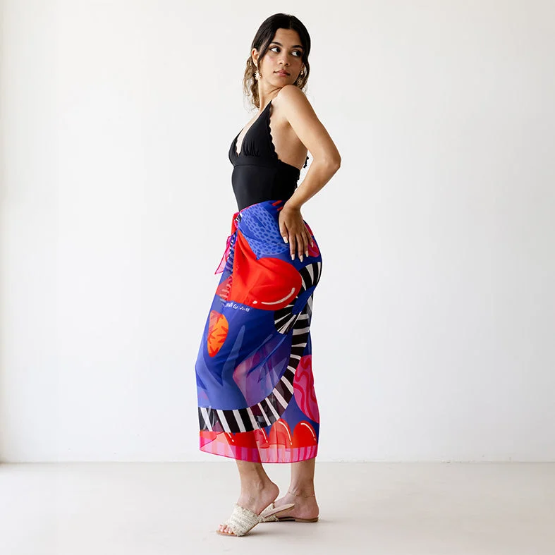 Sleeveless cover ups for maximum sun exposure controlPlastic Hearts Chiffon Cover Up Sleeveless cover ups for maximum sun exposure controlPlastic Hearts Chiffon Cover Up