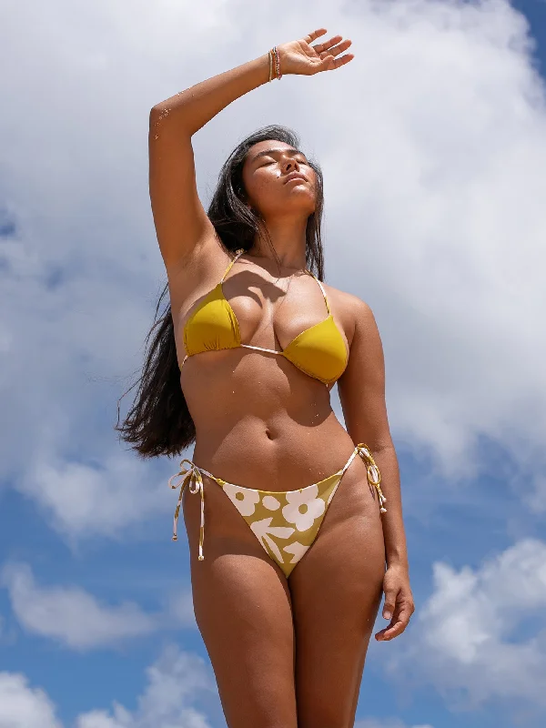 Women's Lace - Embellished One - Pieces in Cream for a Romantic and Vintage - Inspired LookPretty Daze Reversible Cheekini Bikini Bottom - Moss Women's Lace - Embellished One - Pieces in Cream for a Romantic and Vintage - Inspired LookPretty Daze Reversible Cheekini Bikini Bottom - Moss