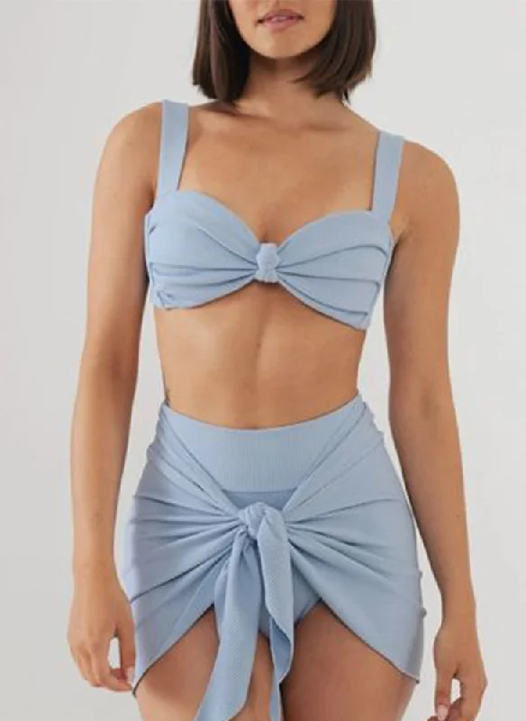 Tunic - style cover ups for a loose and comfortable beach outfitSarong