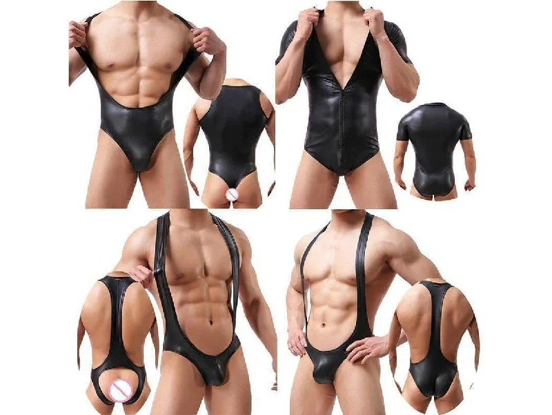 Button - Front Bodysuits with a Classic and Timeless AppealGay Bodysuits | Daring Faux Leather Bodysuits Button - Front Bodysuits with a Classic and Timeless AppealGay Bodysuits | Daring Faux Leather Bodysuits