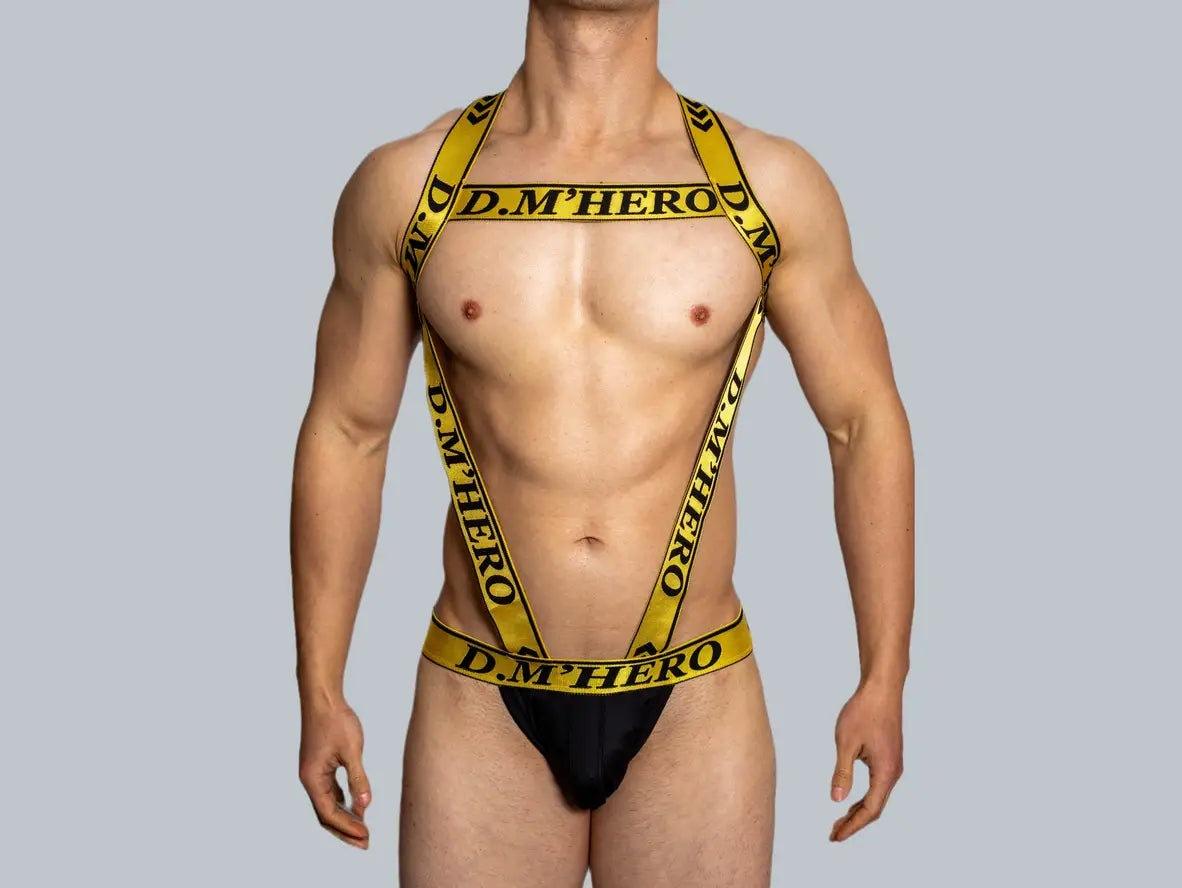 Gay Bodysuits | D.M Sexy Temptation Sports Bodysuits