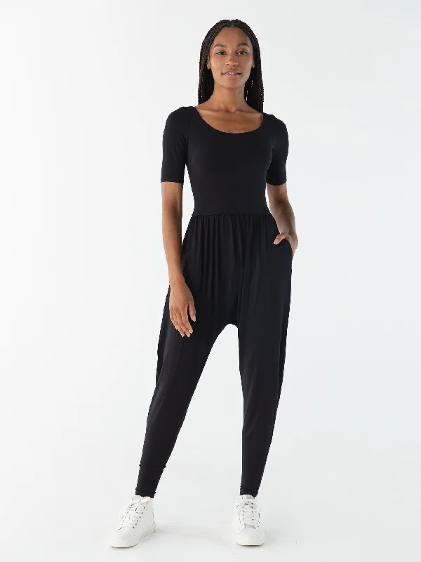 Sleeved Bōdhi Jumper, Midnight Black