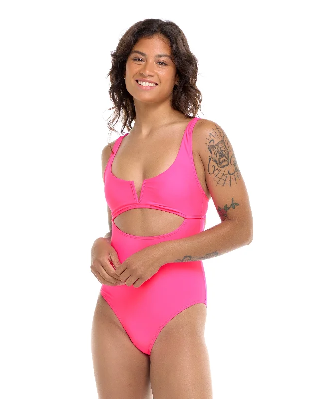 Women's Strapless One - Pieces in Royal Blue with Beaded Accents for a Formal EventSmoothies Eli One-Piece Swimsuit - Bubble Gum